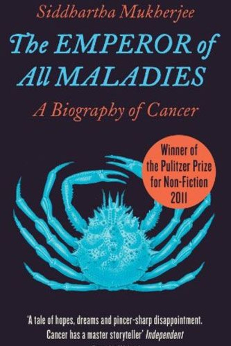 author of the emperor of all maladies