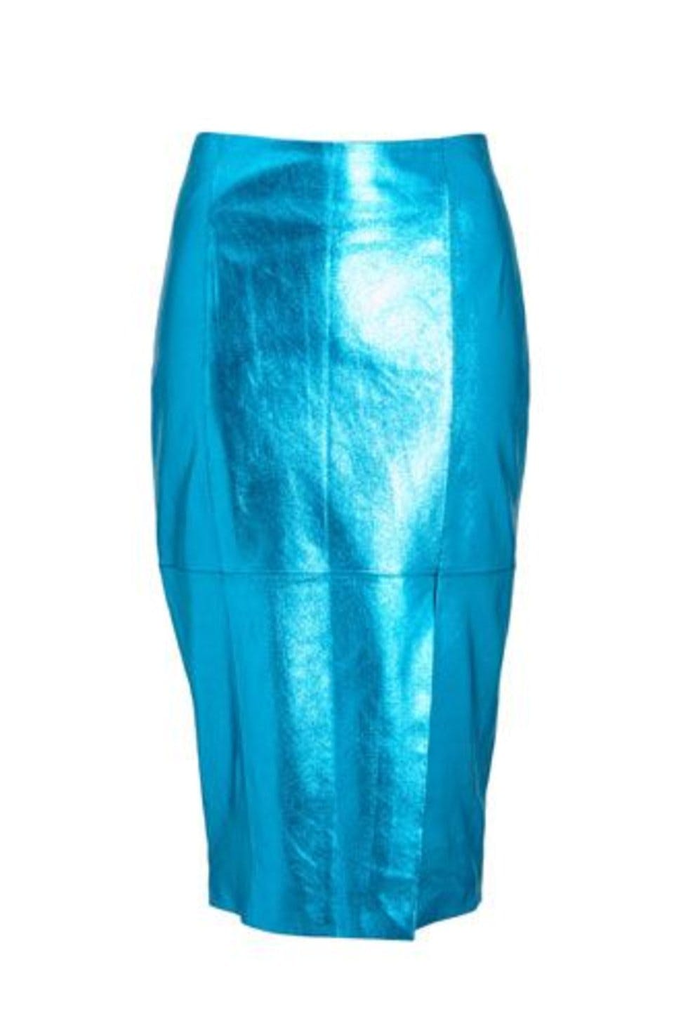 High Street Fashion Special Metallic Skirts SS13 Trends Stylist