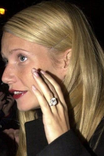 celebrity engagement rings gwyneth paltrow 1