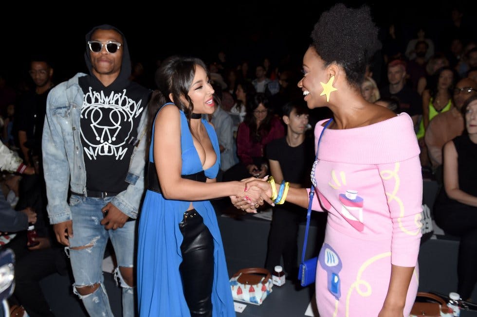 Model catches earring mid-strut, becomes our fashion hero | Stylist