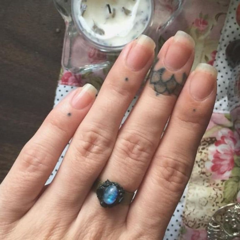 30 intricate and tiny cuticle tattoos to inspire your next inking Stylist