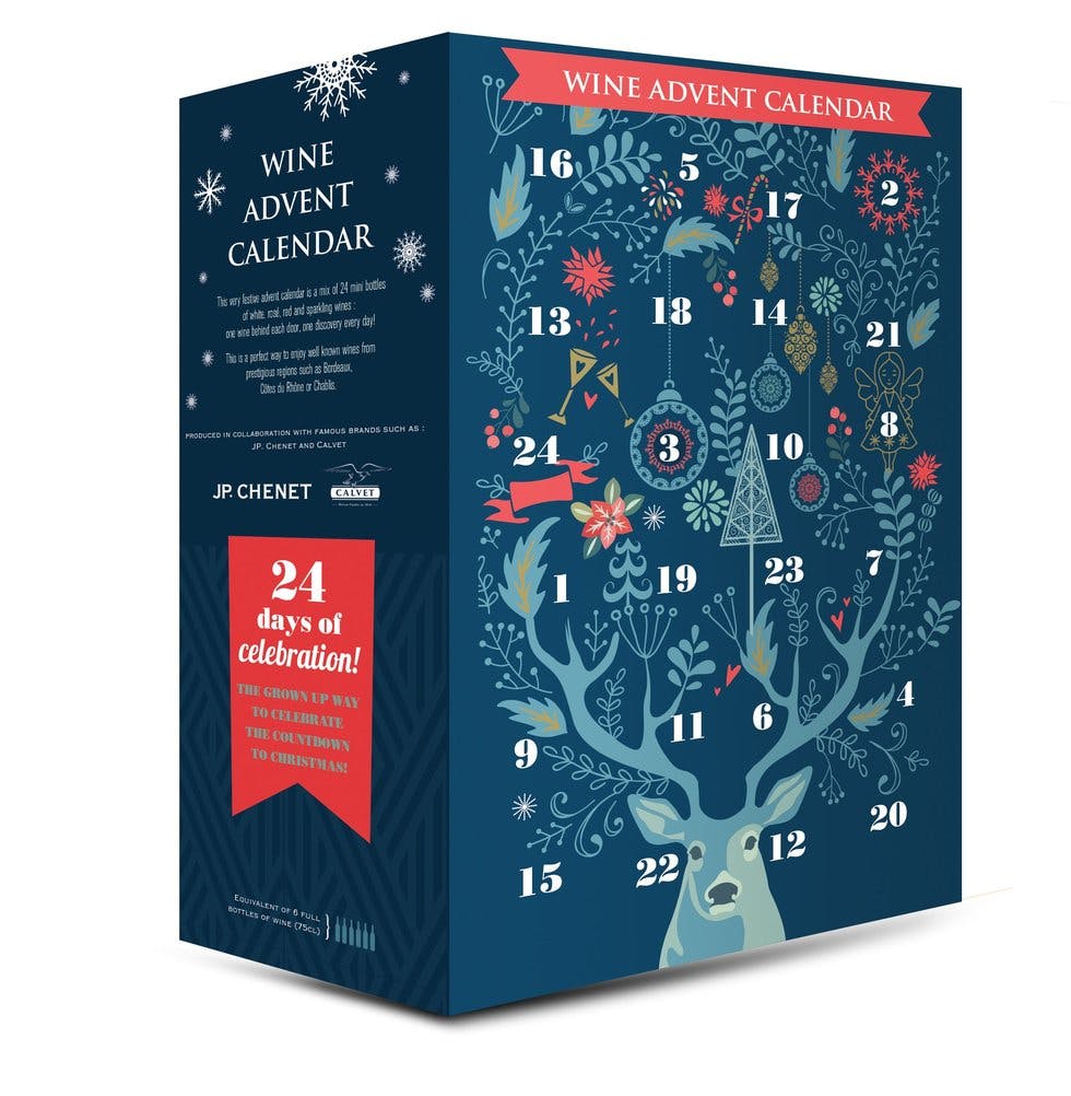 Aldi have announced the launch of a wine Christmas advent calendar