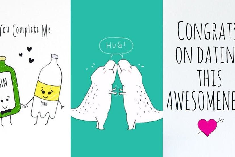 Alternative Valentine's Day cards Stylist