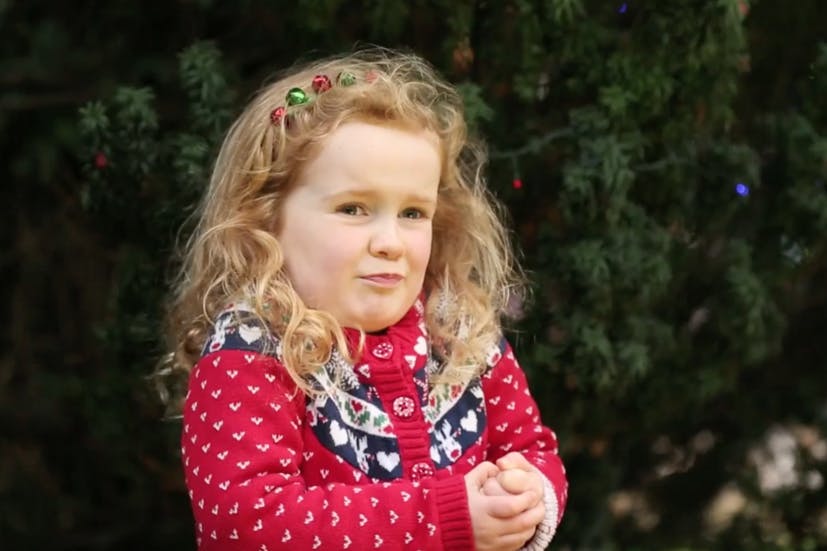 “She would get lost in the sky.” Video sees children explain why Santa ...