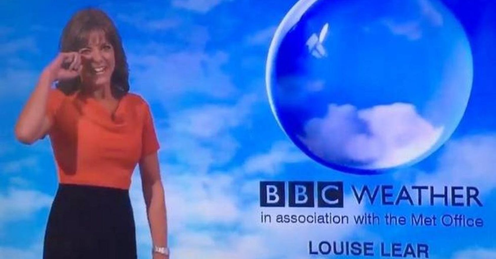 When live TV cracks up: Louise Lear and the curse of corpsing