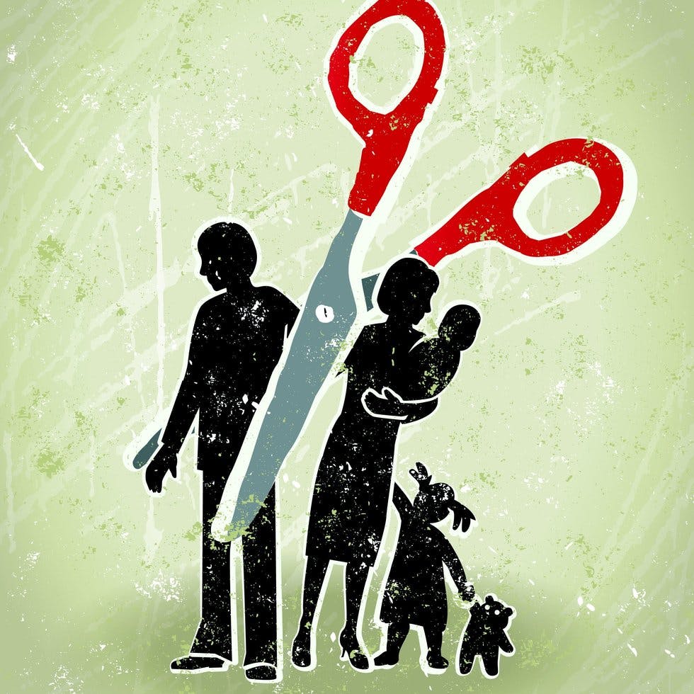 Adult children need to be shielded, like younger children, away from the details of their parentsâ love life