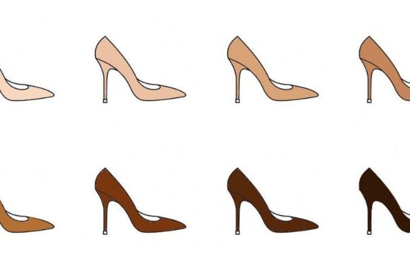 This New British Shoe Brand Has Nude Heels To Suit Every Skin Tone