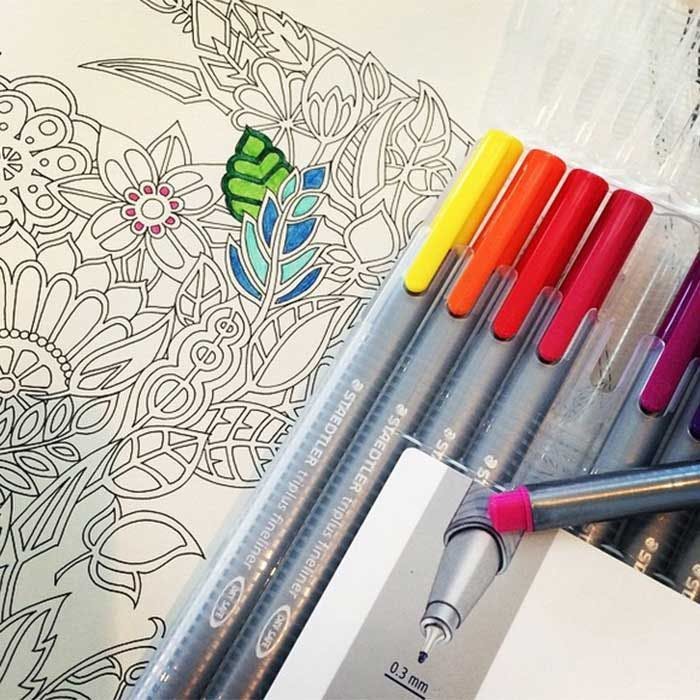 Download The bestselling adult colouring books | Stylist