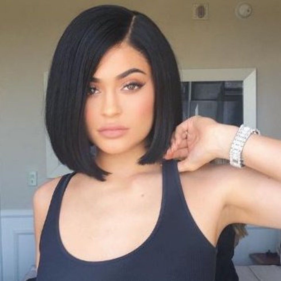 kylie jenner bob haircut 2018