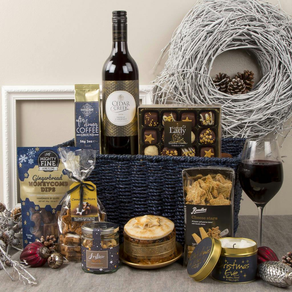 The best luxury food, wine and cheese Christmas hampers for Christmas 2018