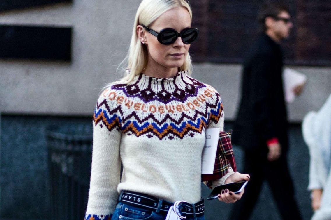 christmas jumper street style rex