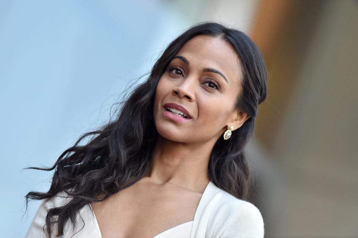 Zoe Saldana - Hollywood Walk of Fame