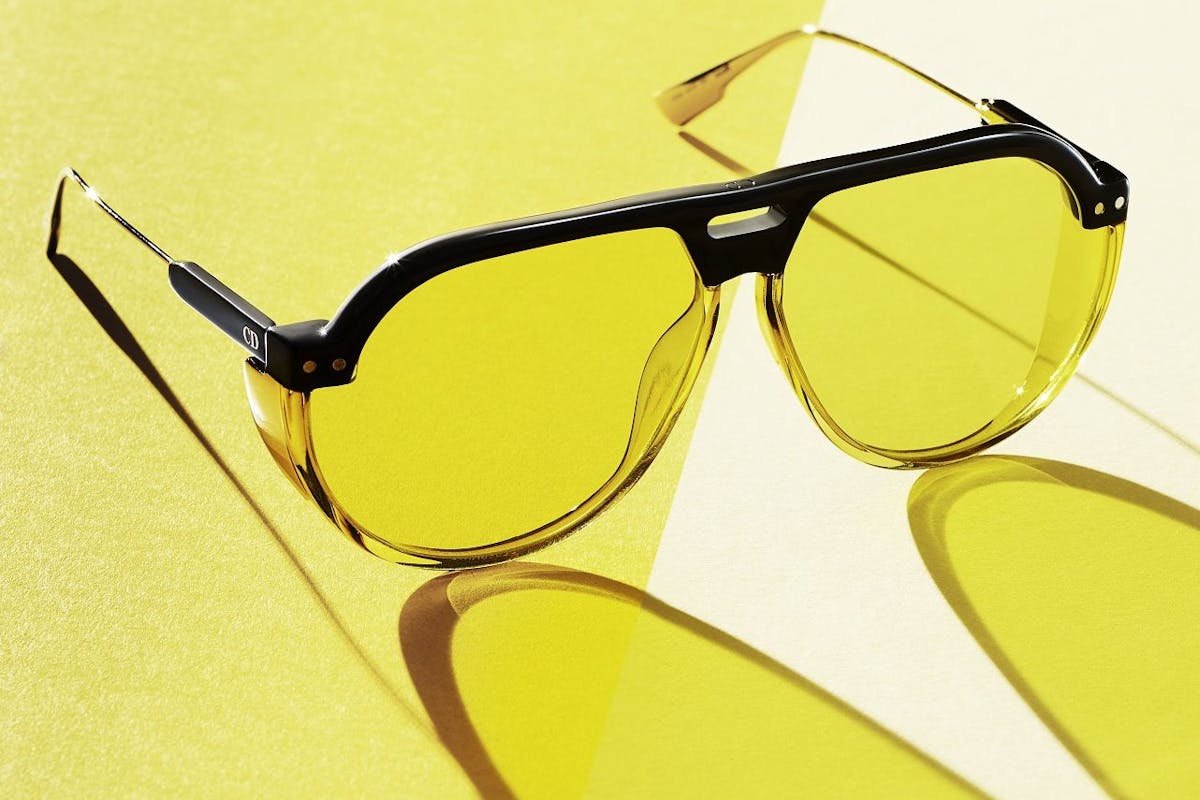 Dior sunglasses eyewear accessories yellow investment classic statement colour sunshine holiday wardrobe