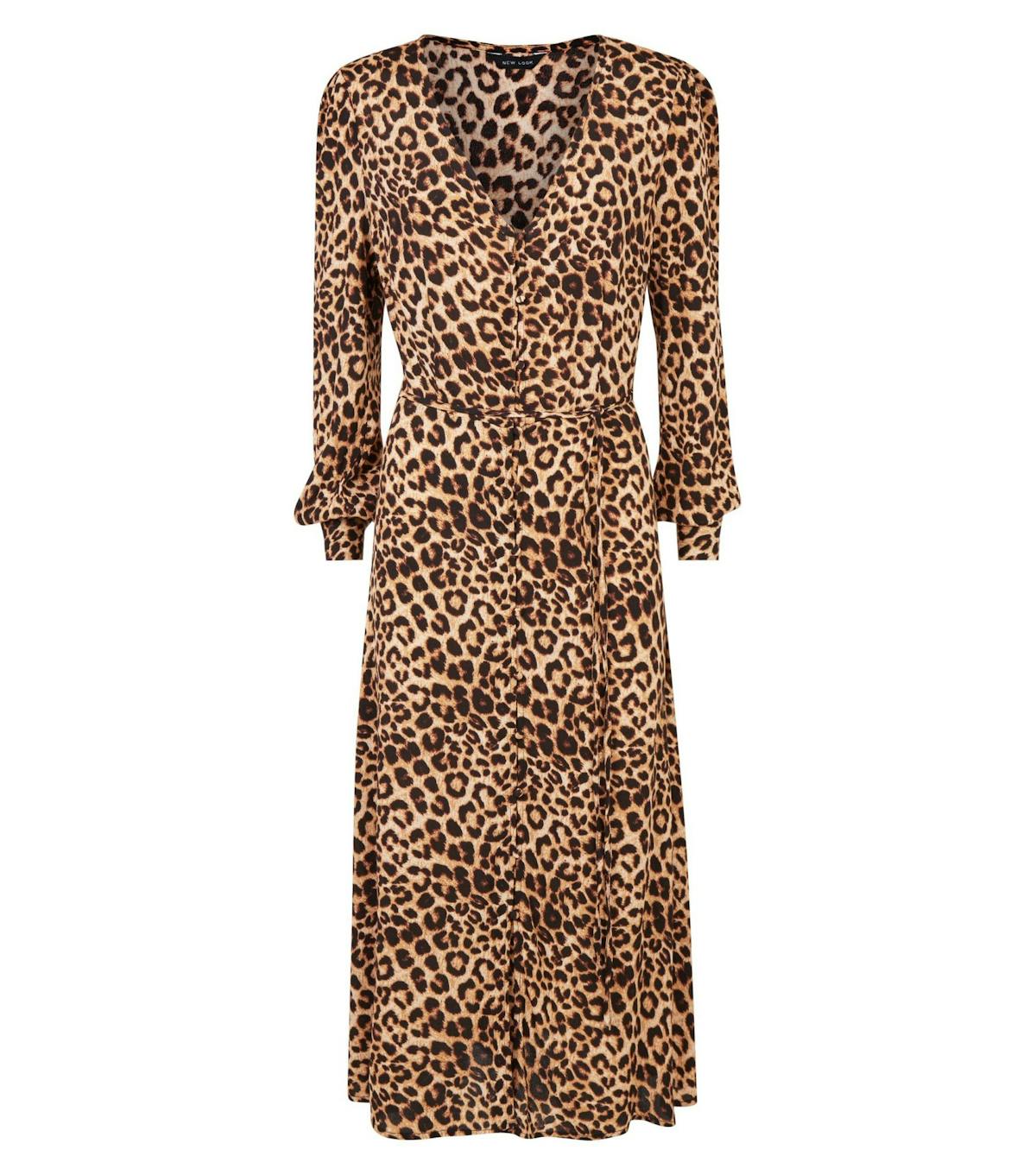 Leopard Print Midi Dresses | Best Day to Night Dresses | Midi Knee ...