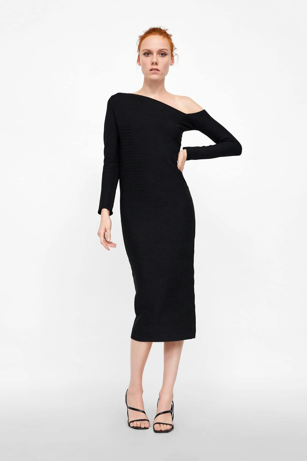 8 timeless black one-shoulder dresses to channel Meghan Markle