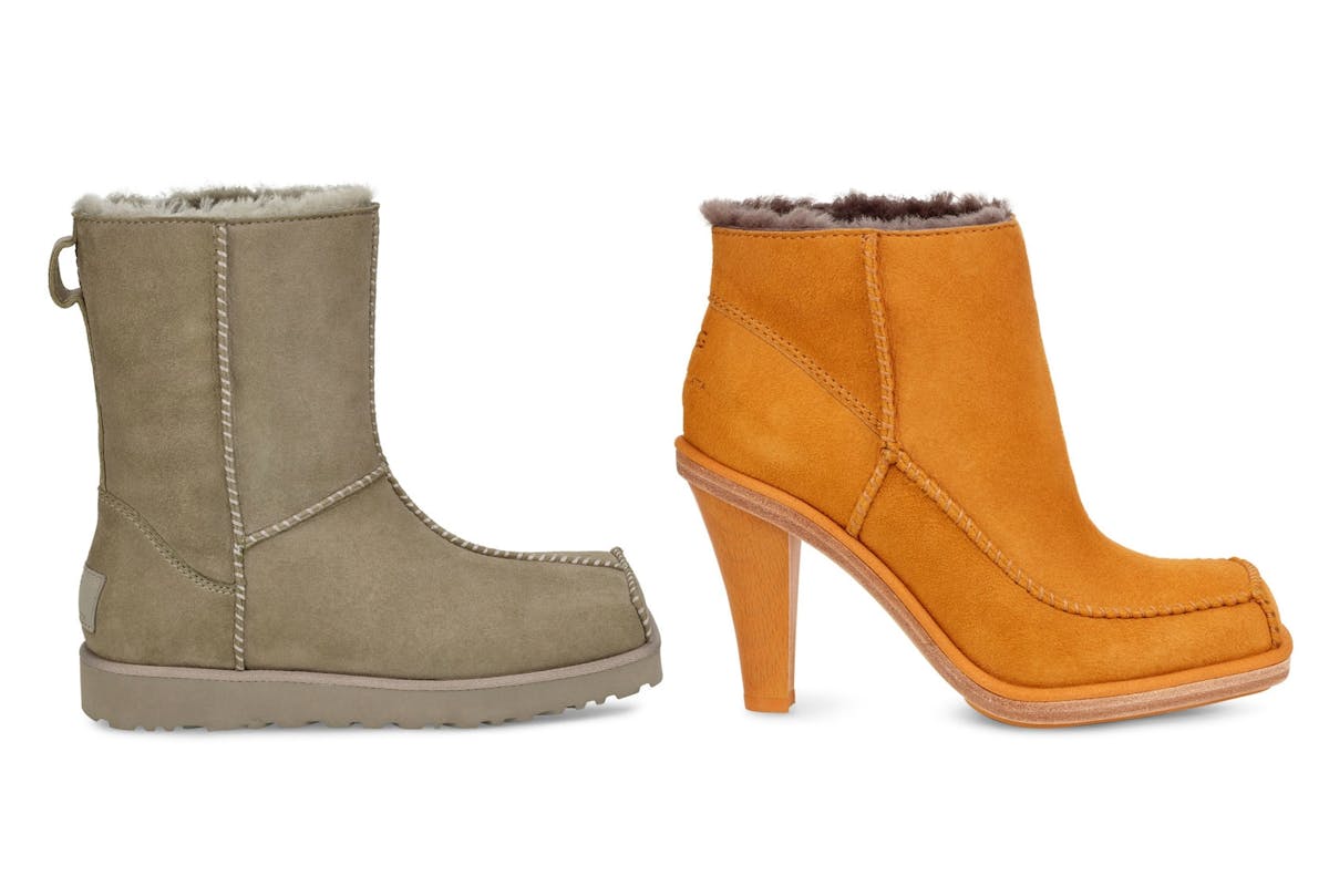 Uggs have gone high fashion and surprisingly, we're here for it