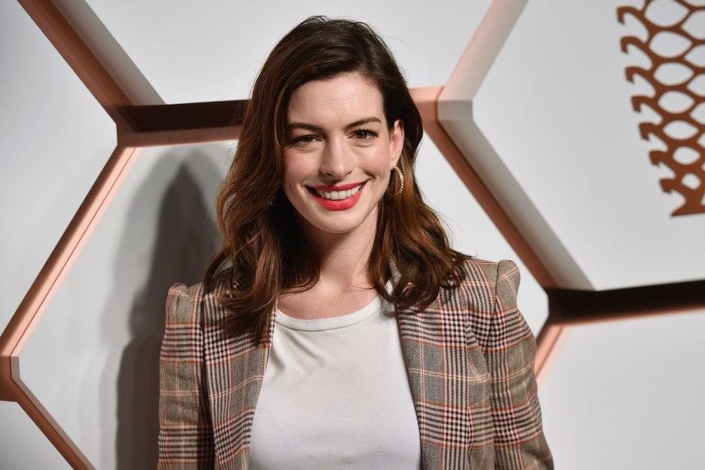 The actor Anne Hathaway